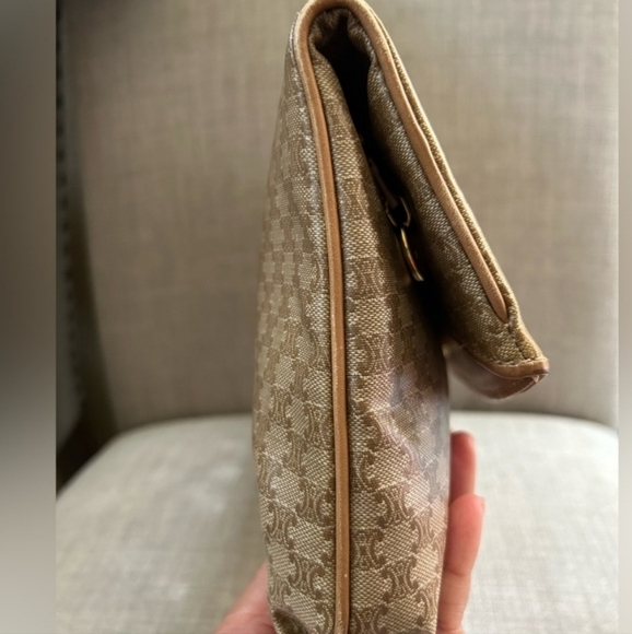 Celine Macadam Vintage Folding clutch and Celine Vintage glasses case. - Picture 12 of 16